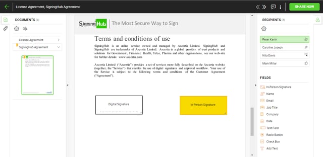 Simplified Document Sending and Viewing