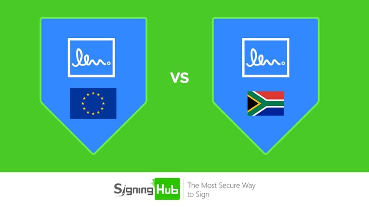What’s the difference between EU vs South Africa e-Signatures?