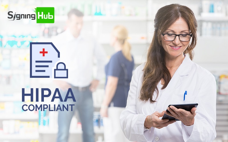 How SigningHub implements HIPAA compliant security standards
