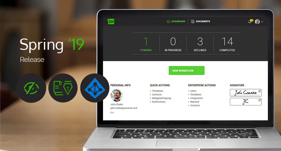 SigningHub Spring '19 Release | Blog | SigningHub™